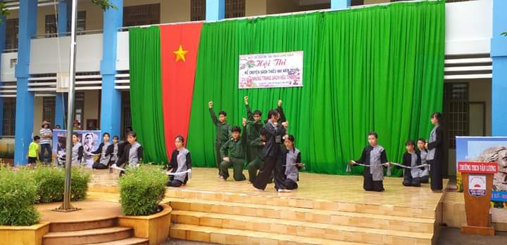 Thị trấn Long Điền tổ chức thành công Hội thi kể chuyện sách thiếu nhi - Hè năm 2019