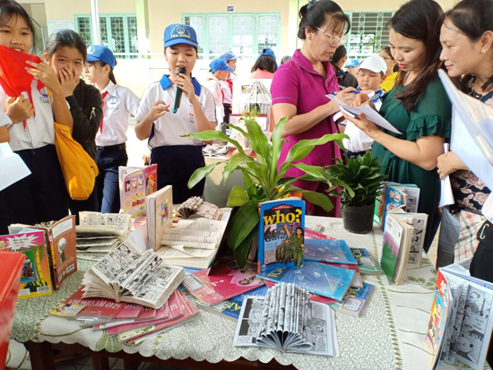 Ngày hội “Cùng trang sách bước đến tương lai” tại Trường THCS Tân Hưng – Thành phố Bà Rịa